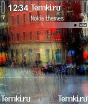 Город в дождь для Nokia N72