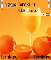 Скриншот №1 для темы Фрэш Из Апельсинов