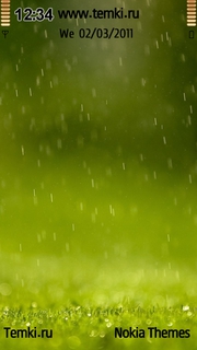 Скриншот №1 для темы Летний дождь