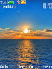 Закат На Море для Nokia 8600 Luna